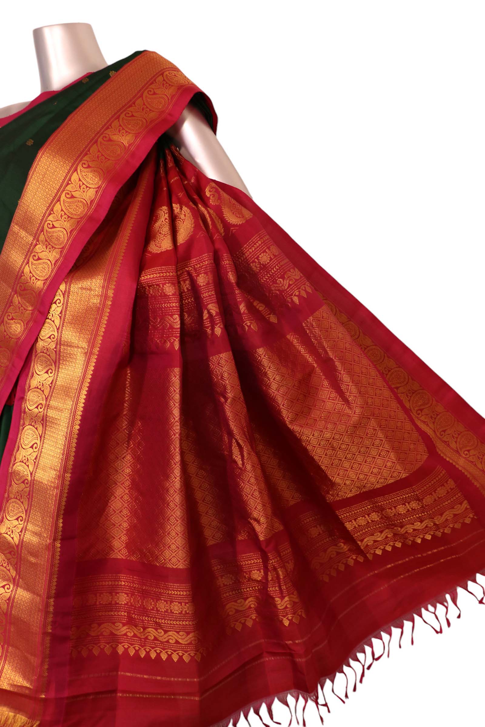Exclusive Pure Gadwal Silk Saree AK212008