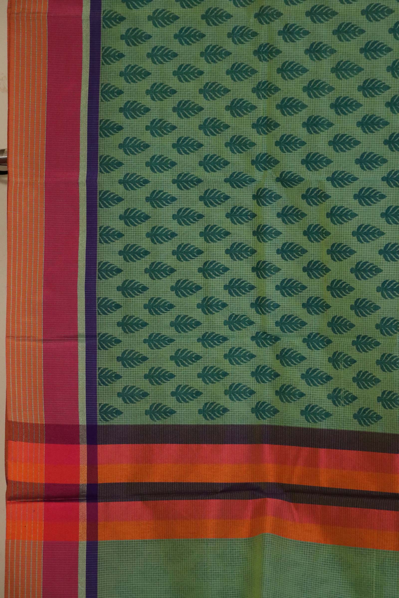 Printed Pure Cotton Saree AA203745