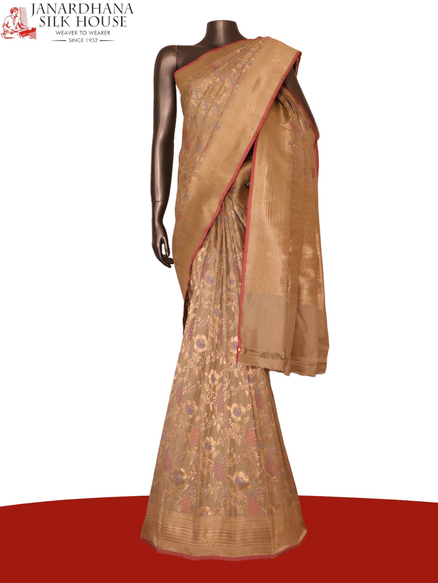 handloom exclusive meenakari banarasi silk saree ak202421