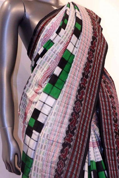 MasterWeave  &amp; Exclusive Handloom Pure Ikat Orissa Silk Saree AF210833
