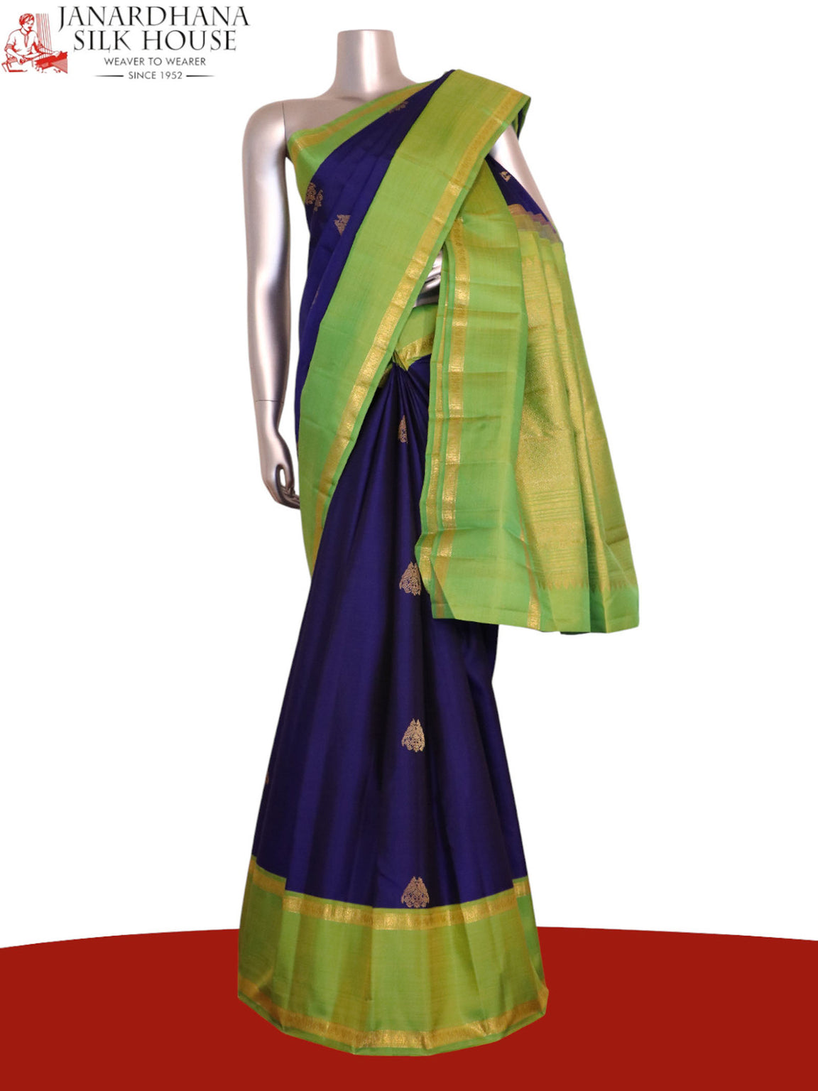 Pure Handloom Kanjeevaram Silk Saree AL200069