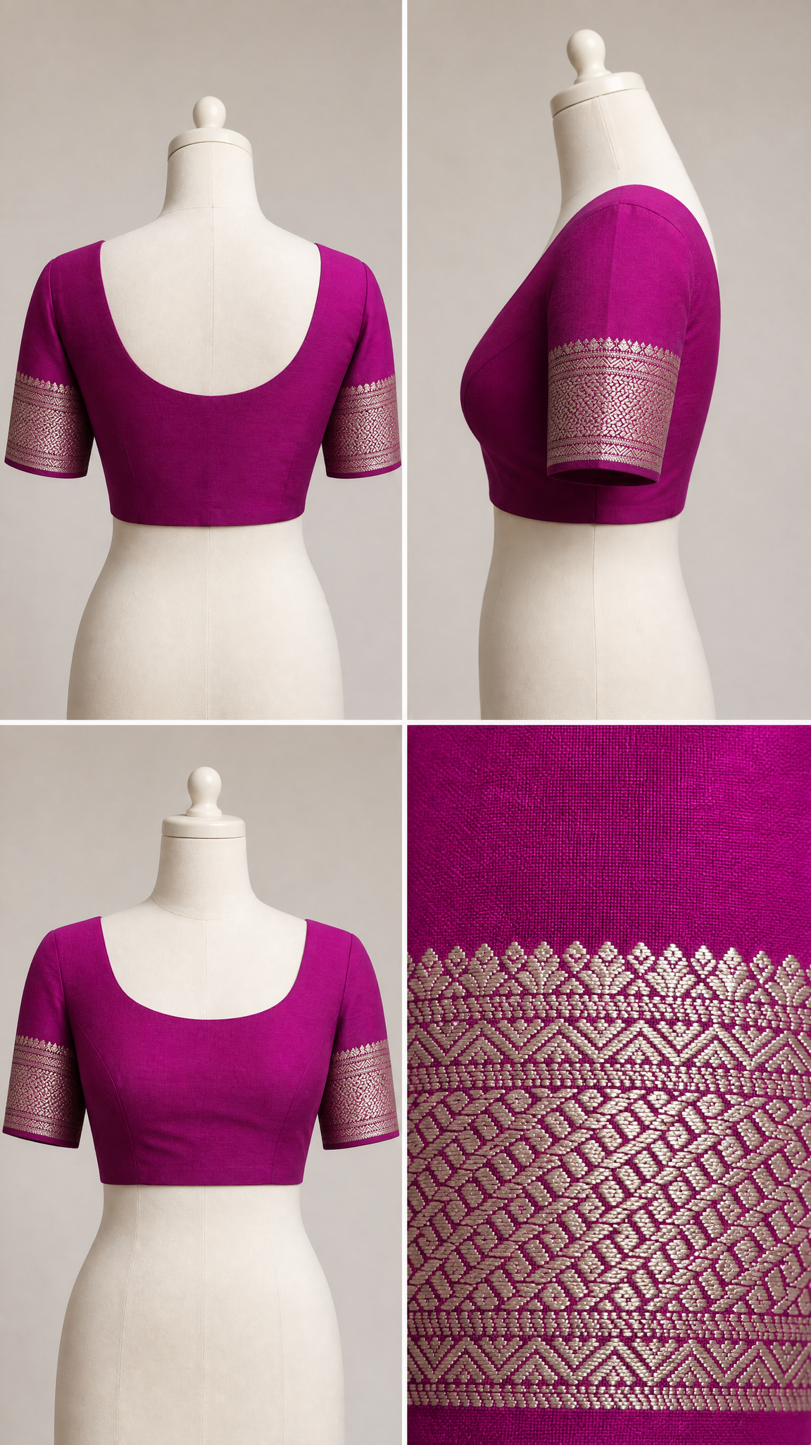 AM201103 - Blouse Grid