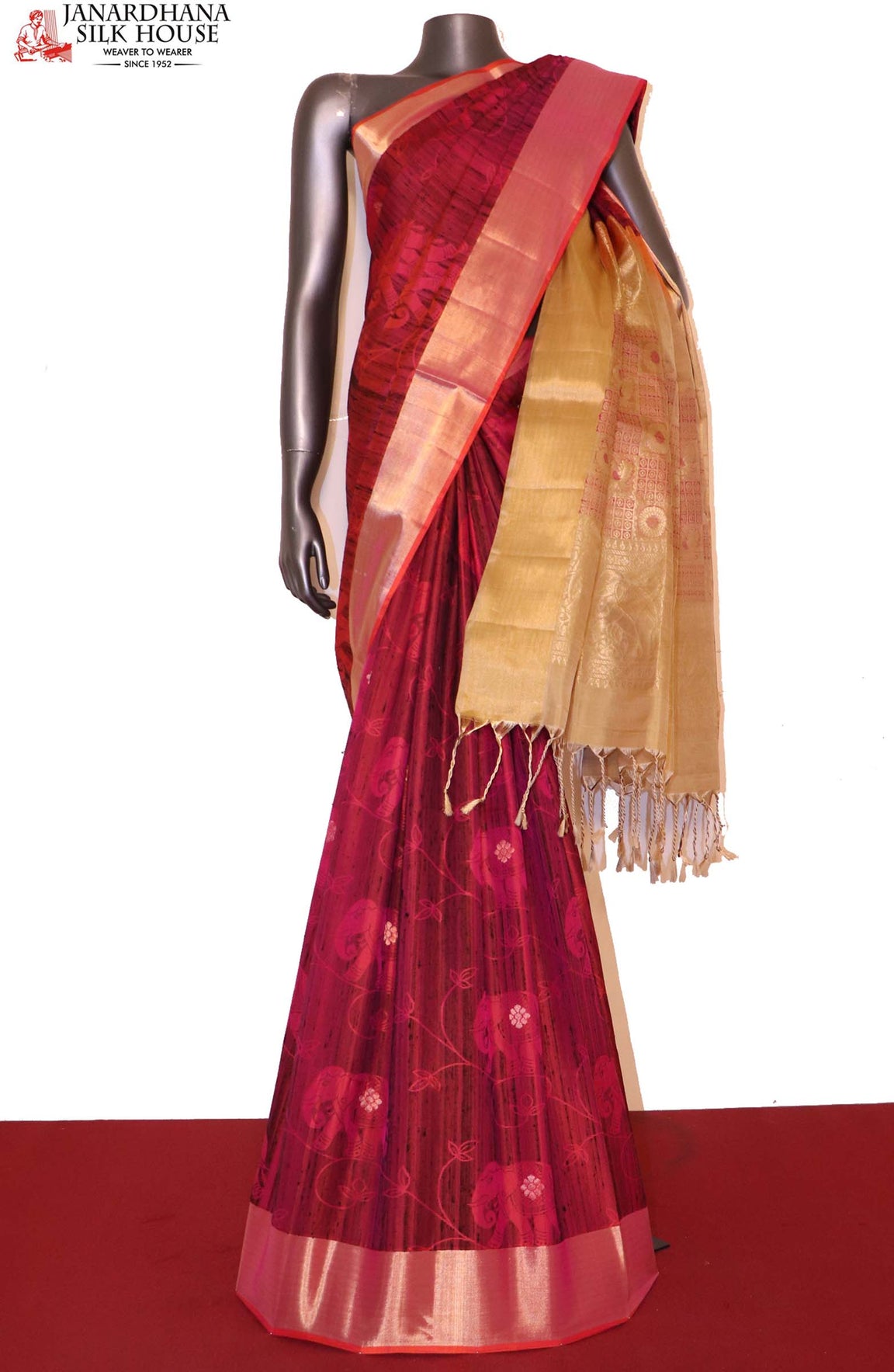 Exclusive Handloom Pure Soft Silk Saree AI214202