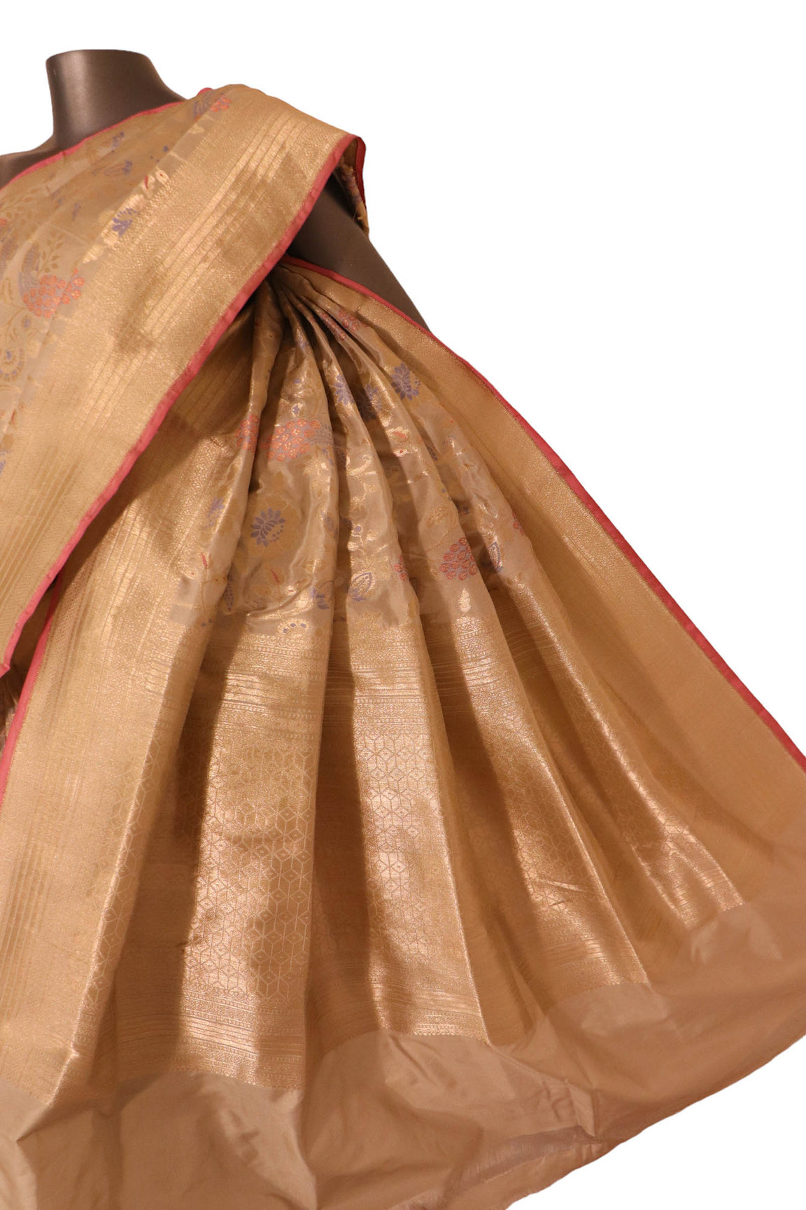 Handloom Exclusive Meenakari Banarasi Silk Saree AK202421