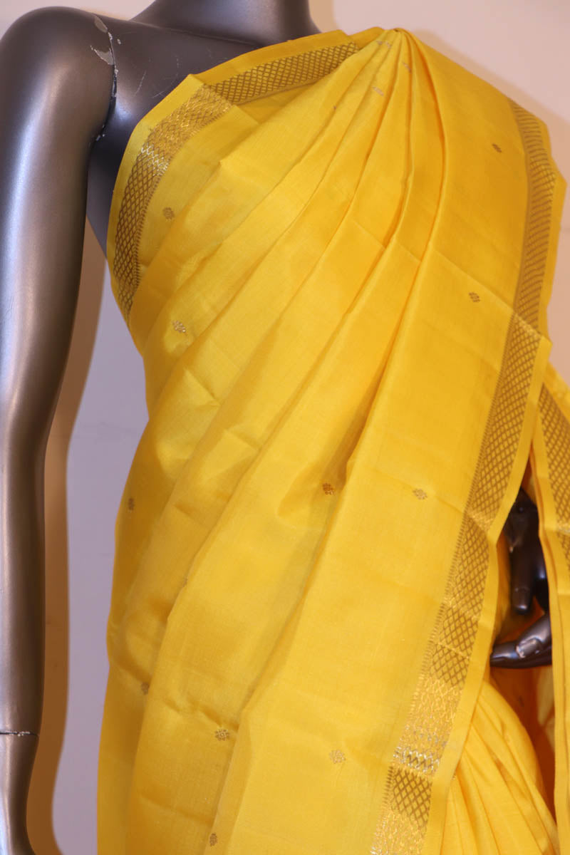 Traditional Butta Kanjeevaram Silk Saree AI212035