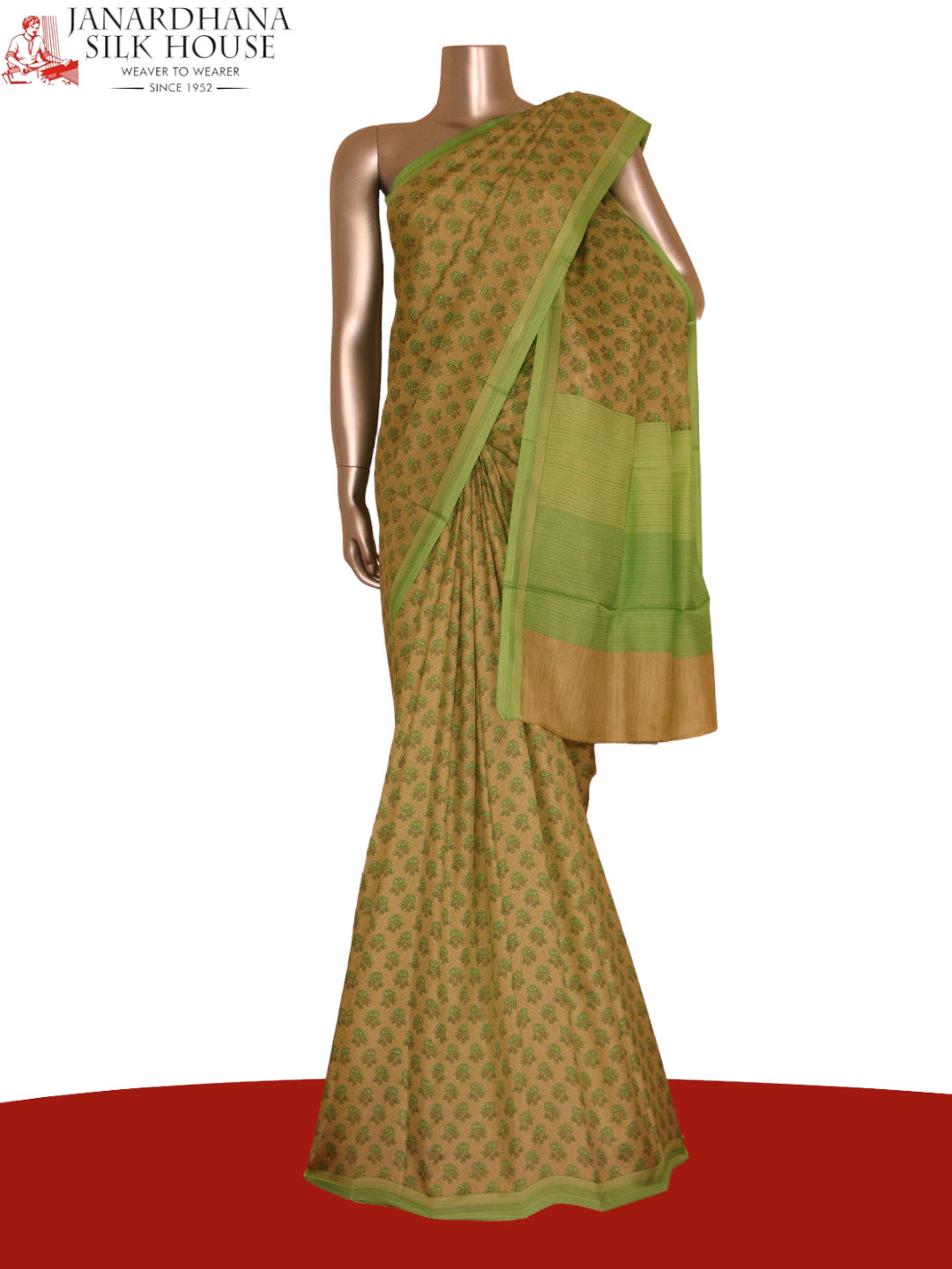 Floral Exclusive Printed Silk Saree AJ205428