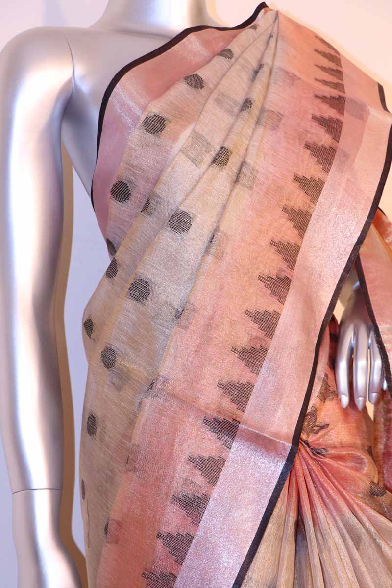 Designer Art Tussar Silk Saree AG209645