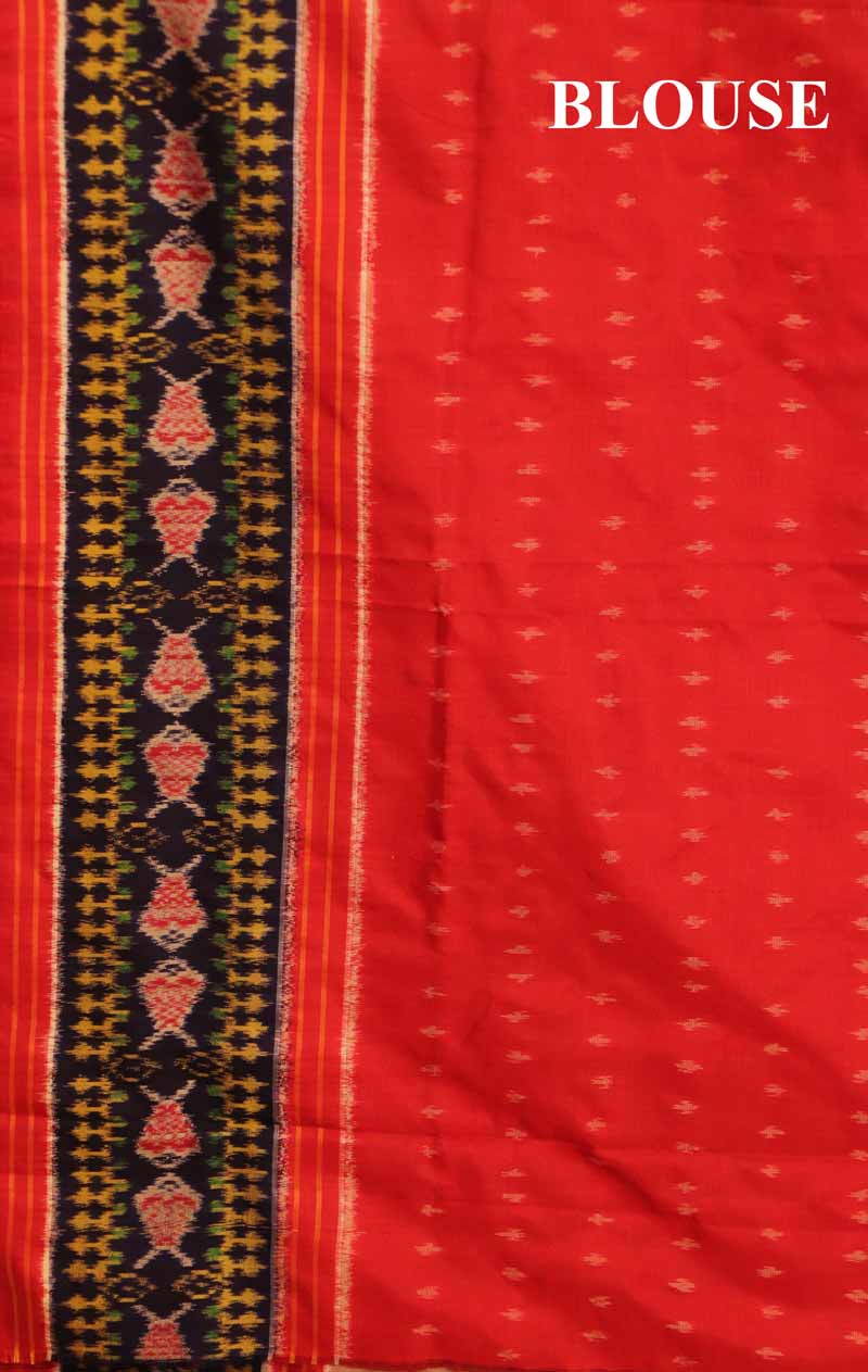 Ikat Patola Silk Saree AG208049