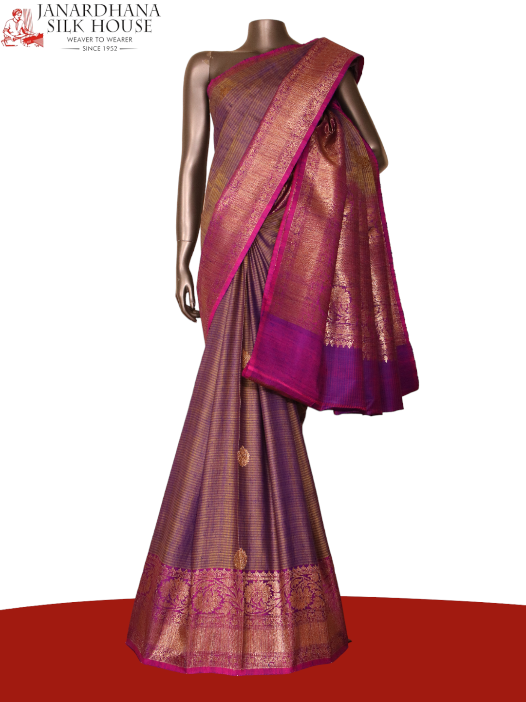 Exclusive Handloom Pure Tussar Silk Saree AJ202718