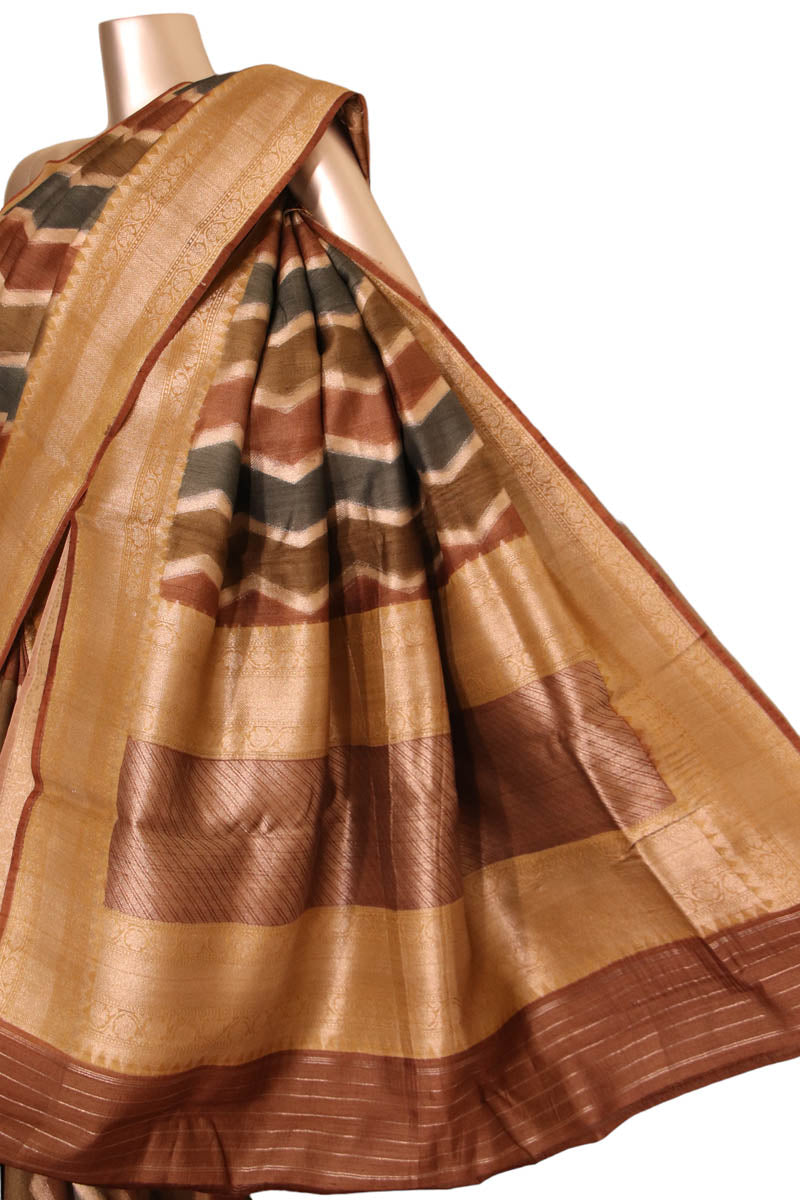 Exclusive Handloom Tussar Silk Saree AJ202613