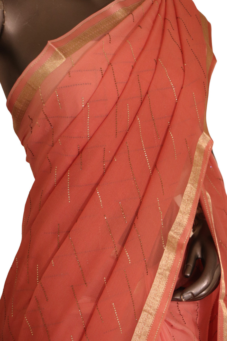 Designer Shaded Party Wear Pure Silk Chiffon AJ211837