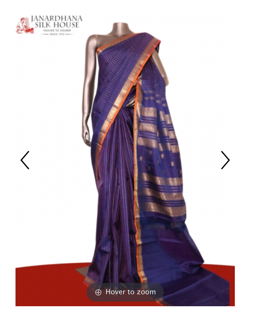 pure handloom kanjeevaram silk saree ak212956
