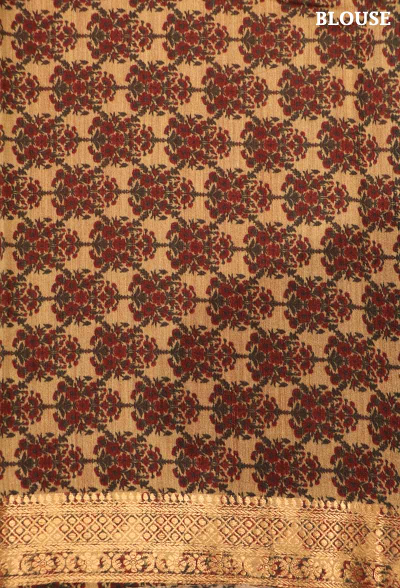 Handloom Pure Tussar Silk Saree AI201935