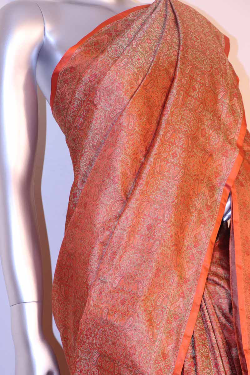 Exclusive Satin Tanchoi Silk Saree AI202180