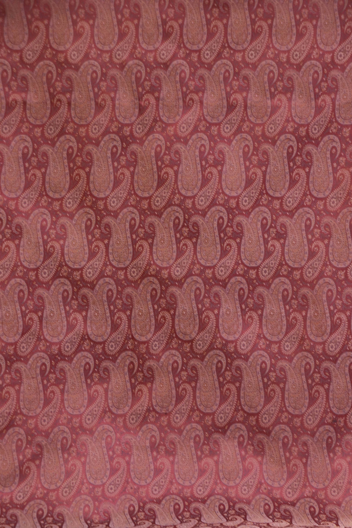 Handloom Pure Silk Jamawar Fabric AK204599