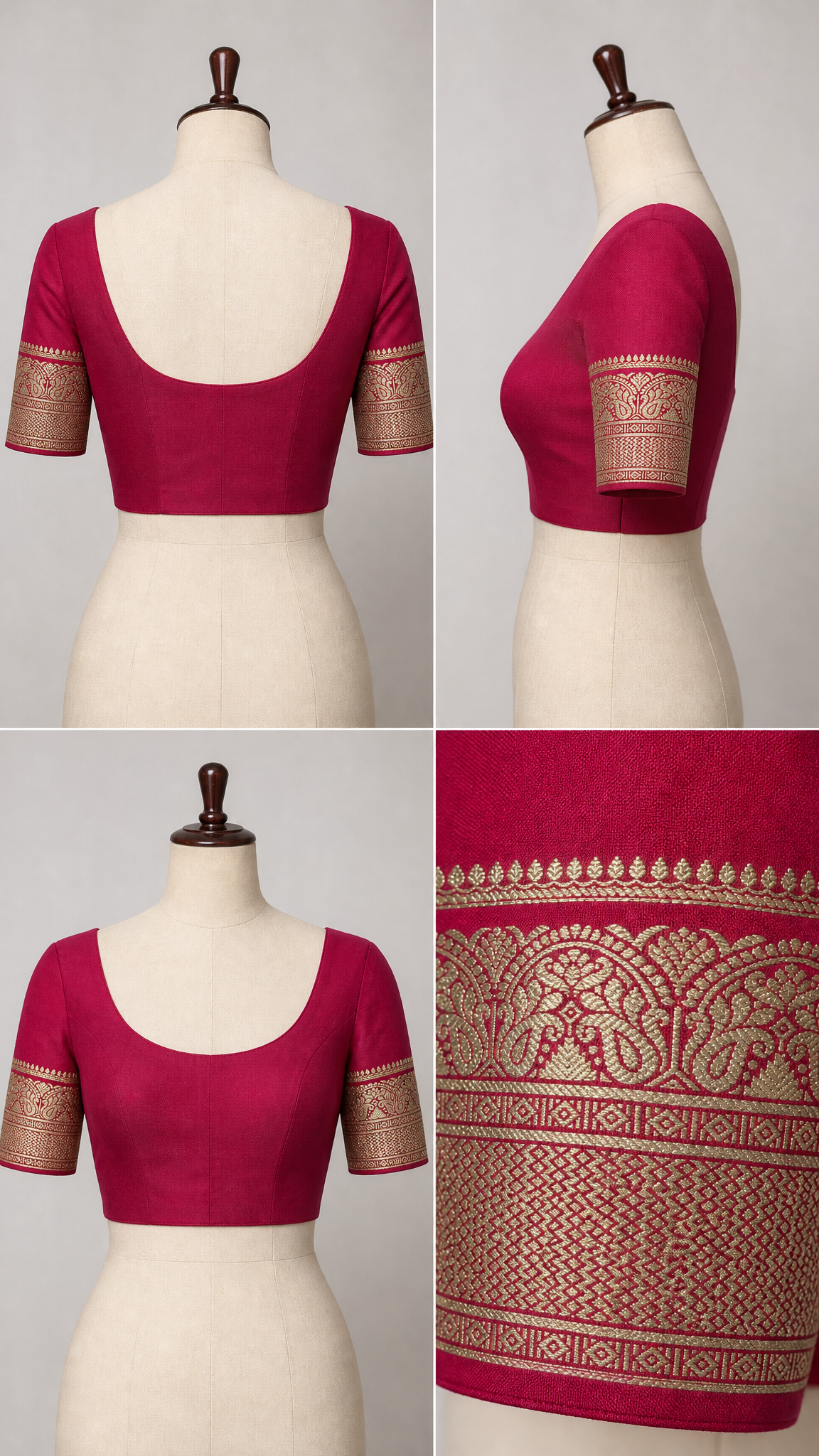 am201016 - blouse grid