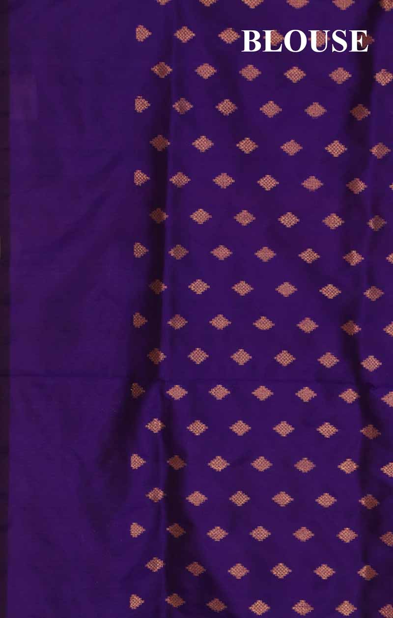 Designer &amp; Grand Meenakari Banarasi Silk Saree AG207552