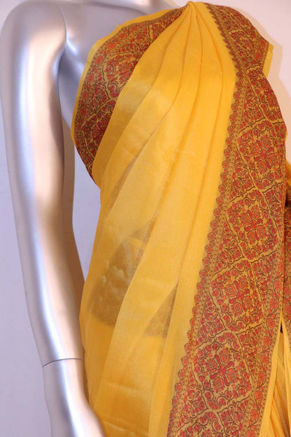 Exclusive Thread Weave Pure Crepe Silk Saree AI212552
