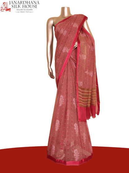 Designer Embroidery Finest Quality Pure Silk Chffion AJ205378
