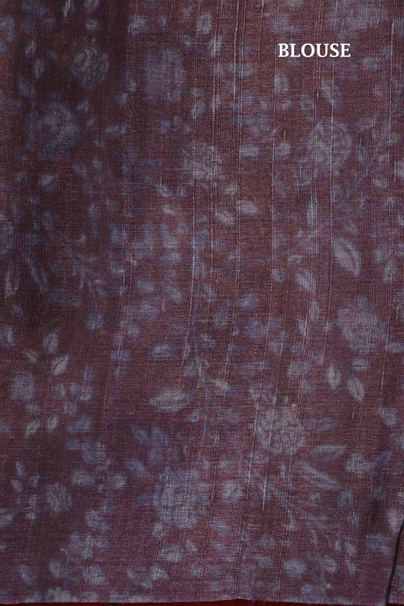 Exclusive Printed Pure Tussar Silk Saree AI207506