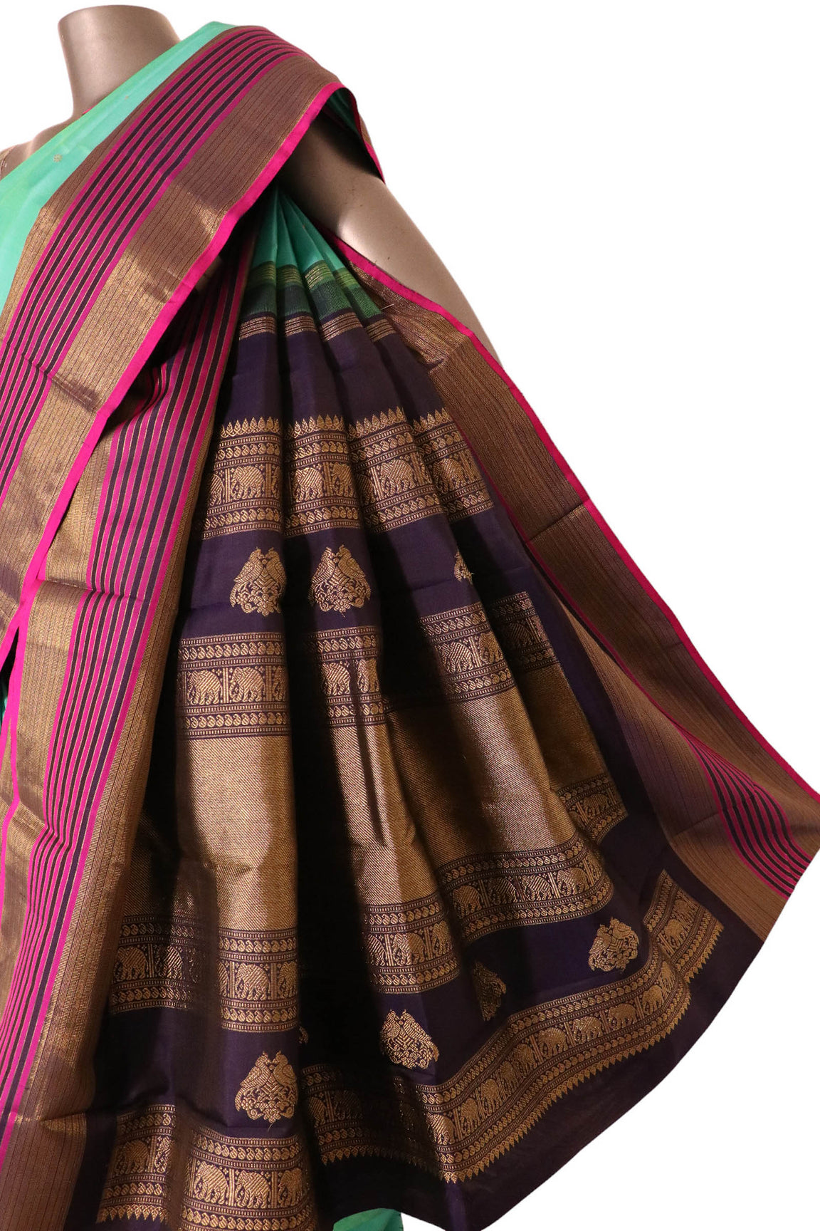 Handloom Wedding Kanjeevaram Silk Saree AJ202440