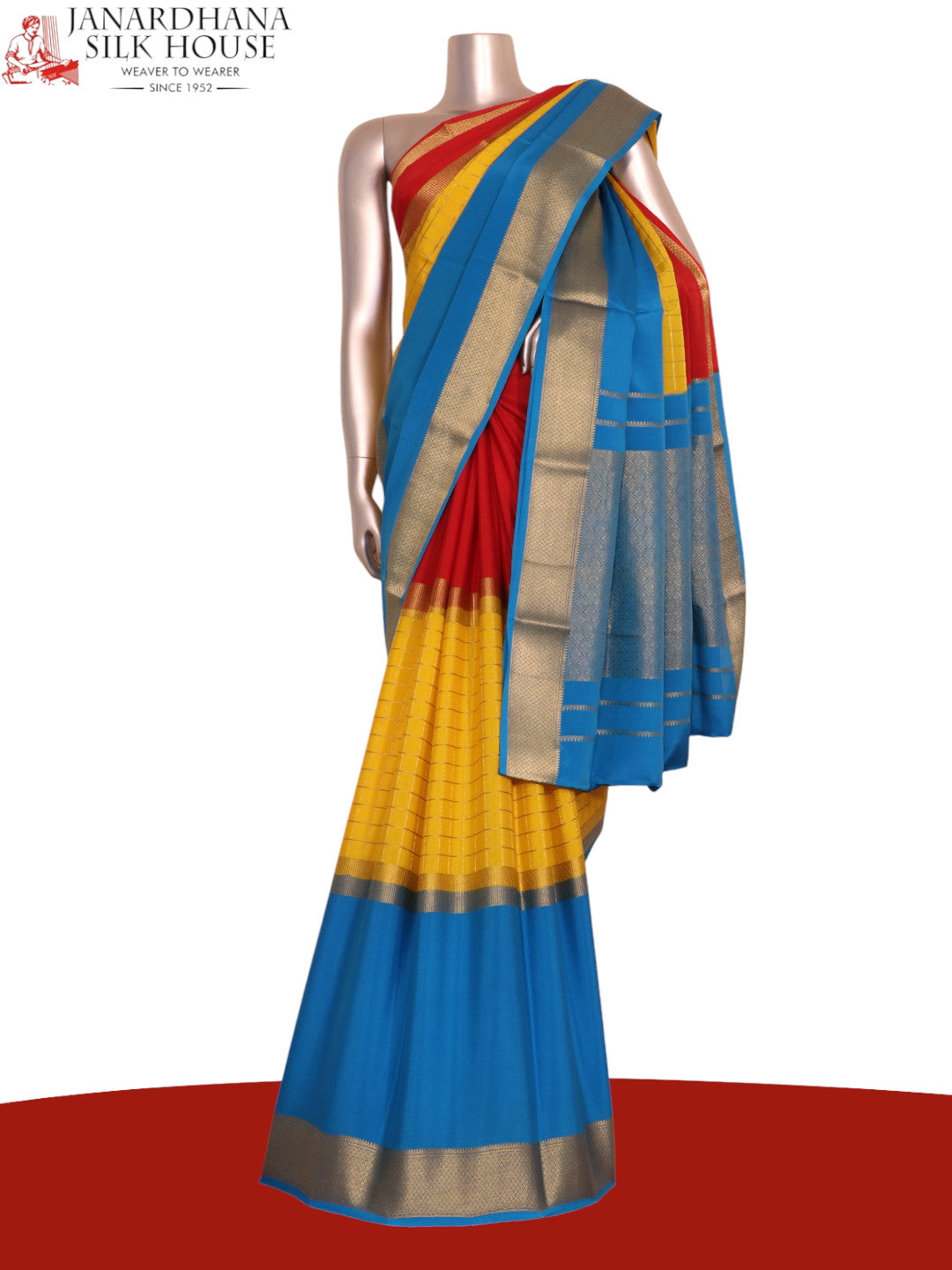 Exclusive Veldhari Mysore Crepe Silk Saree AK208635