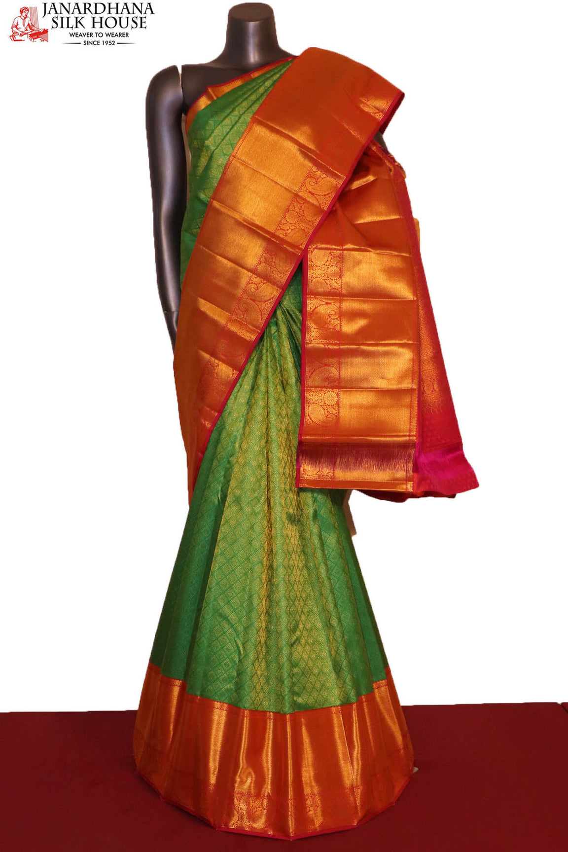 Grand Exclusive Wedding Kanjeevaram Silk Saree AG206232