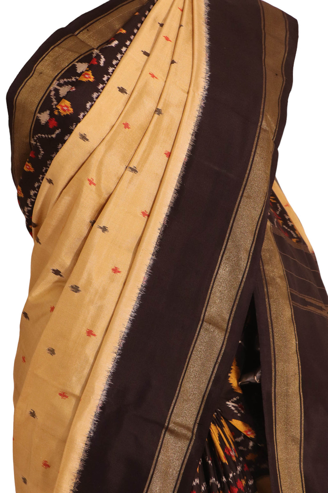 Exclusive Handloom Ikat Patola Silk Saree AK201129