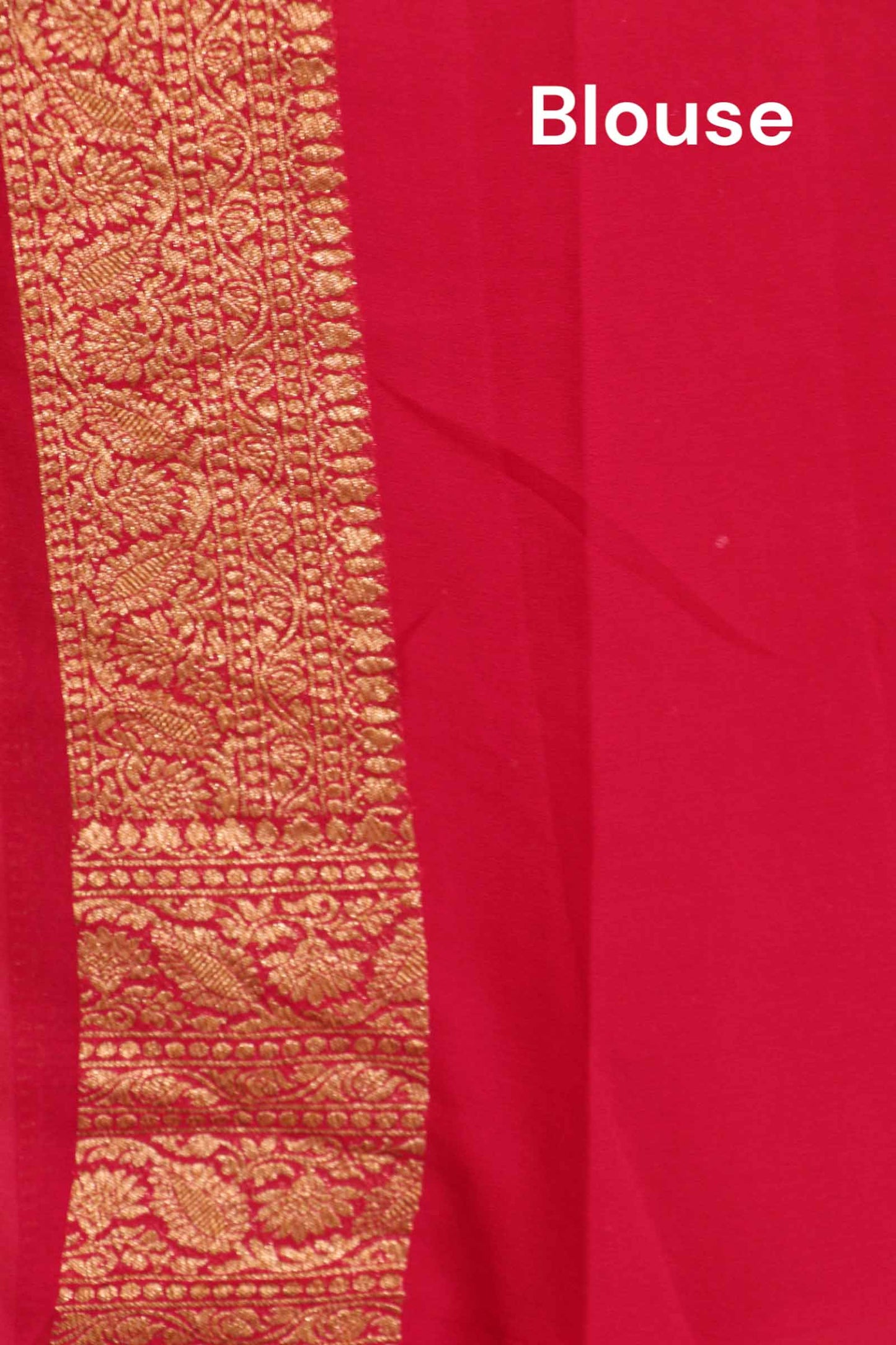 double contrast handloom banarasi georgette silk saree ak200882