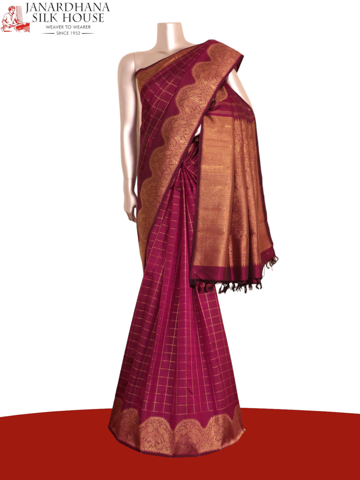 Handloom Wedding Kanjeevaram Silk Saree AJ203638