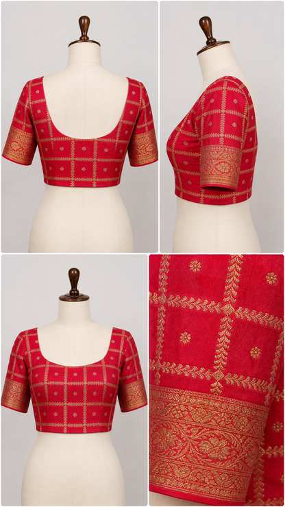 AM202794 - Blouse Grid