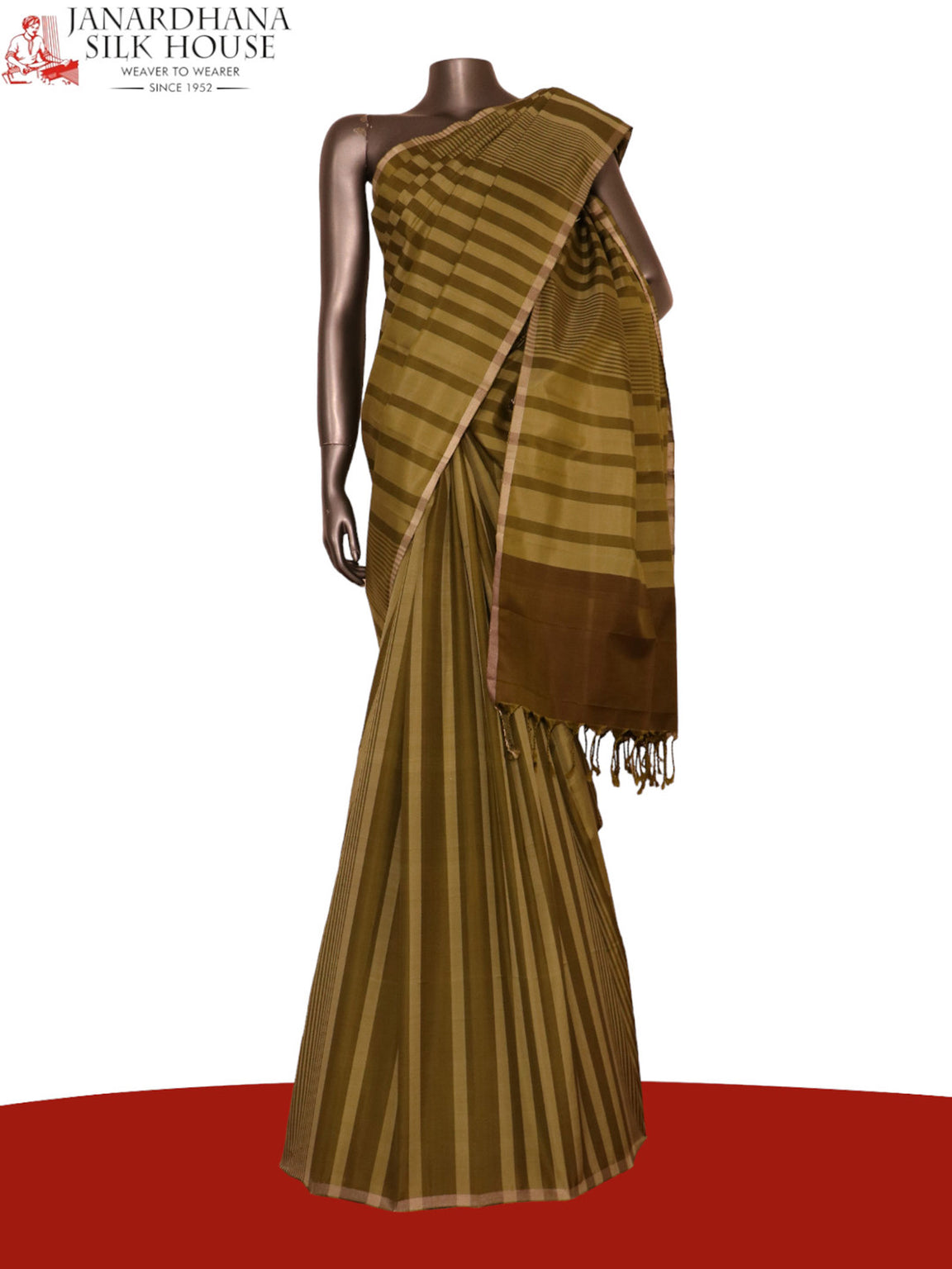 Designer Handloom Soft Silk Saree AK200707