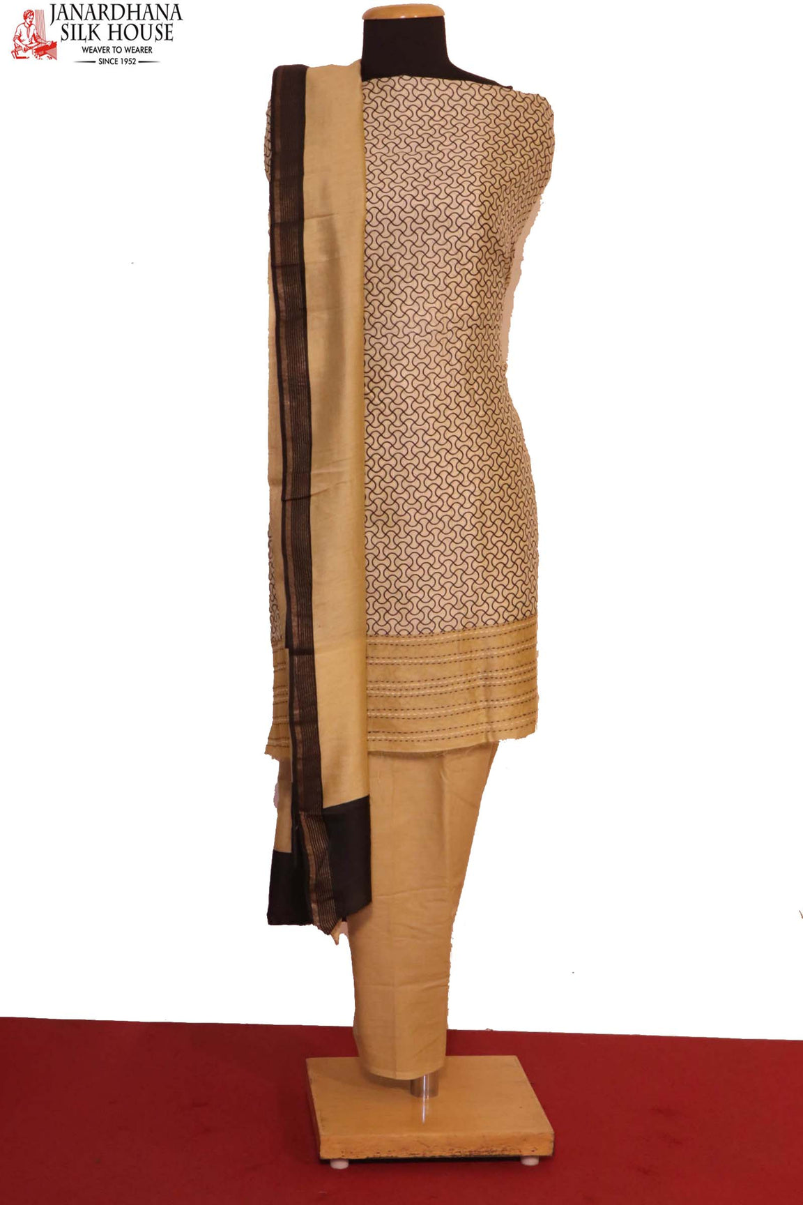 Finest Quality Printed Pure Cotton Suit AF204963