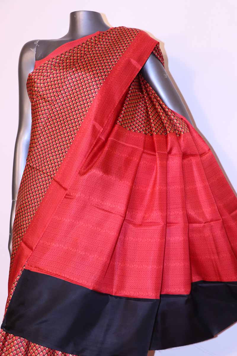 Printed Pure Silk Saree AH205496