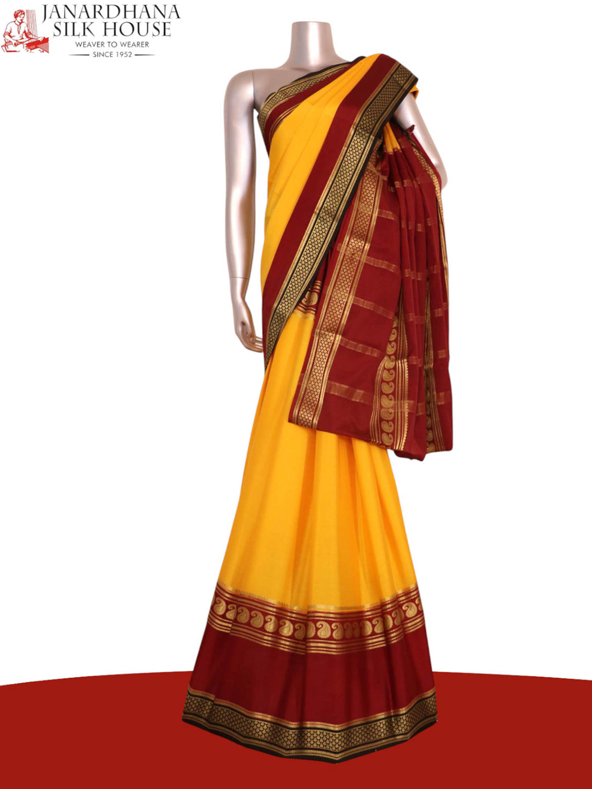 Pure Mysore Crepe Silk Saree AK212264