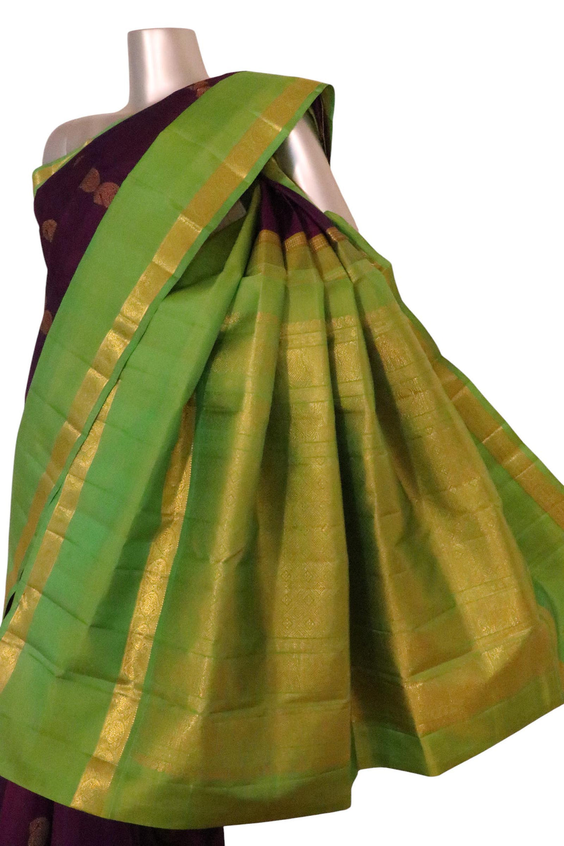 Pure Handloom Kanjeevaram Silk Saree AK212454