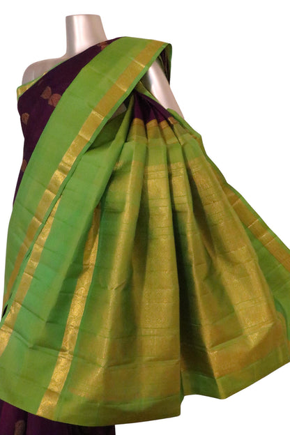 Pure Handloom Kanjeevaram Silk Saree AK212454