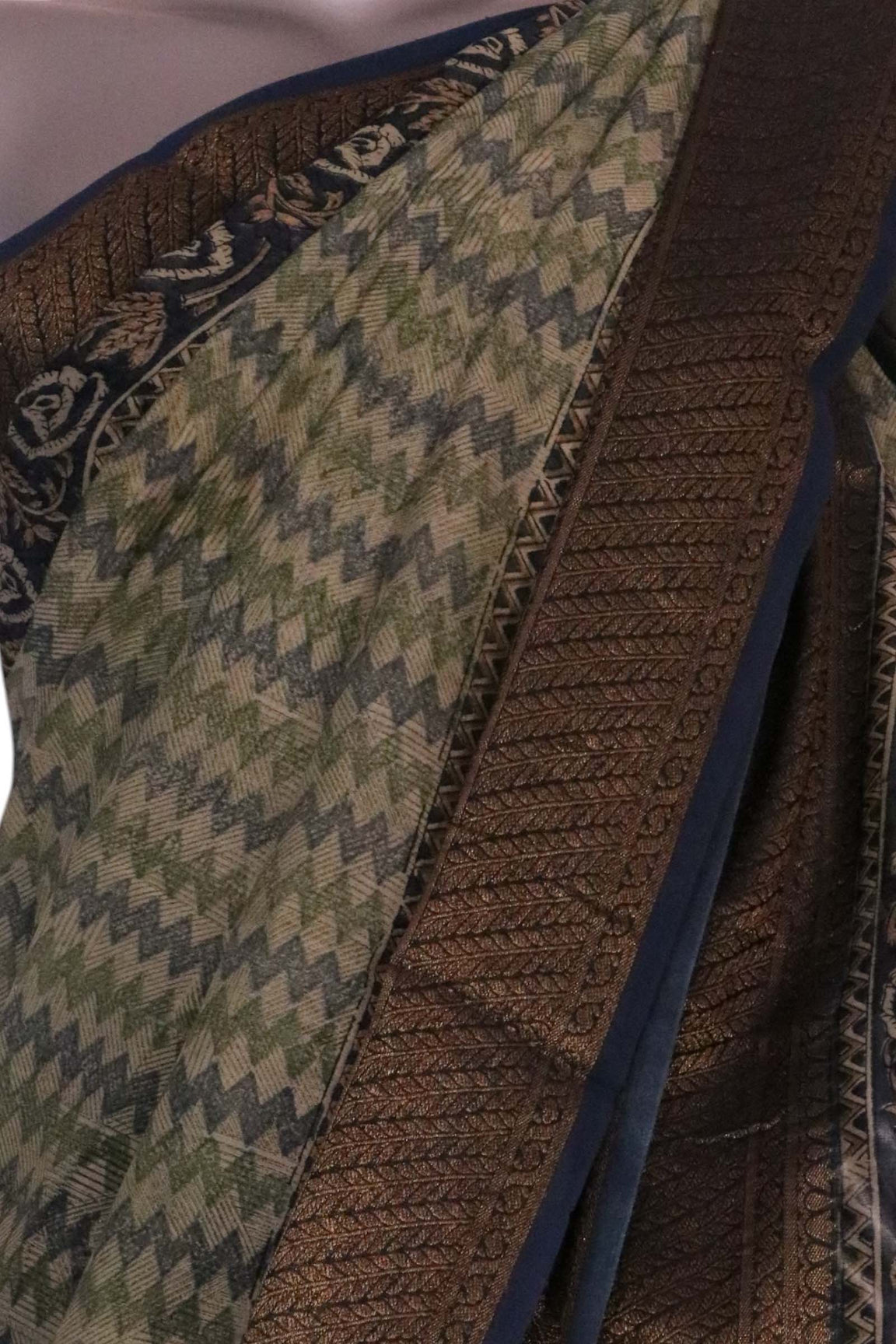 Exclusive Pure Chanderi Cotton Saree AL205657