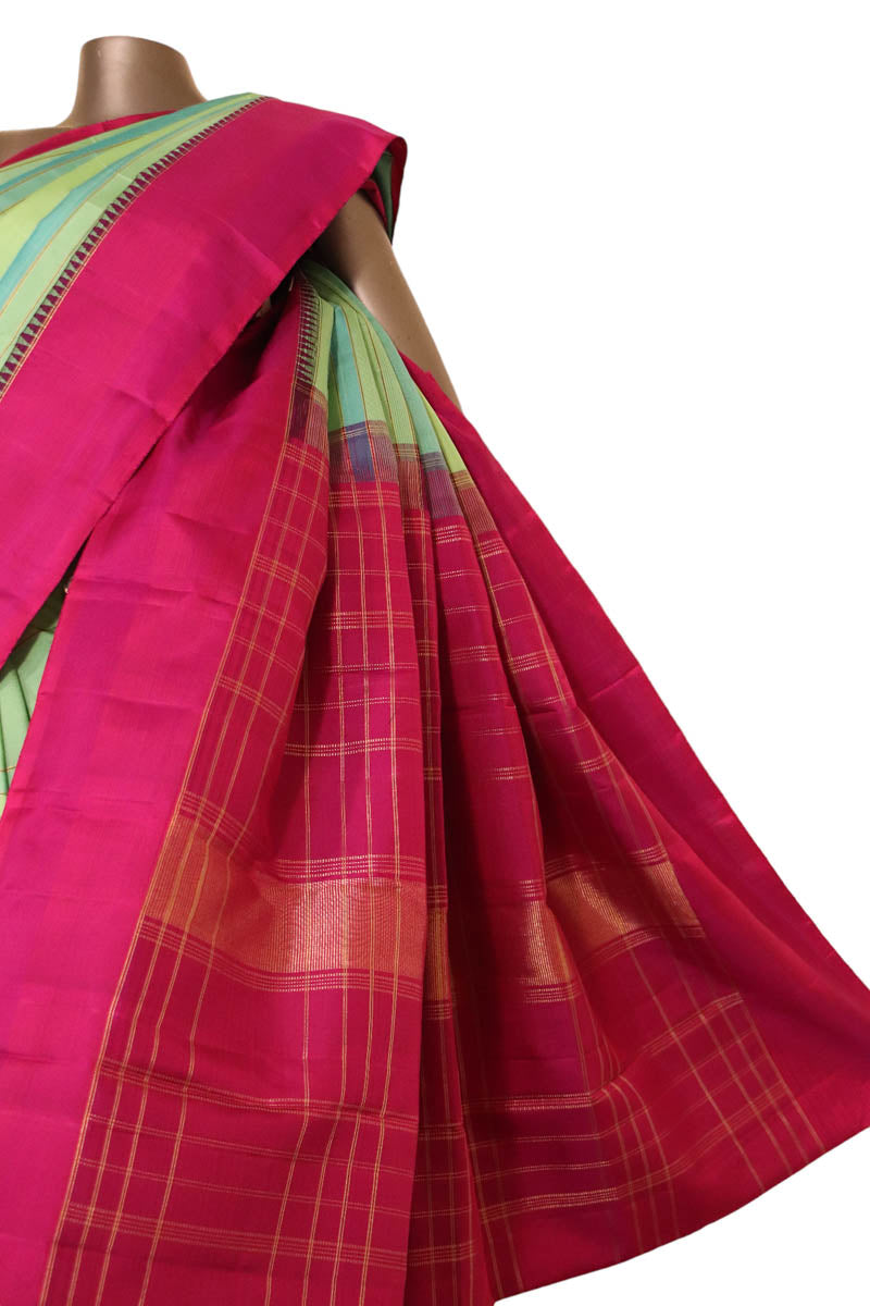 Handloom Kanjeevaram Silk Saree AJ201982