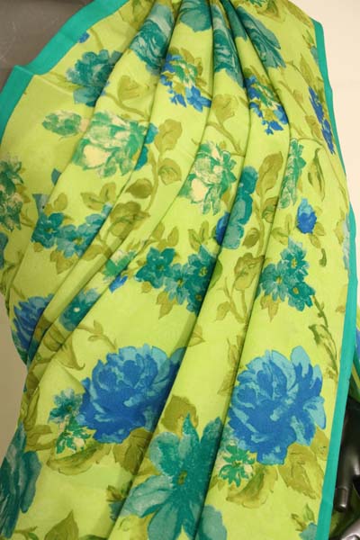 Printed Pure Crepe Silk Saree AJ201315