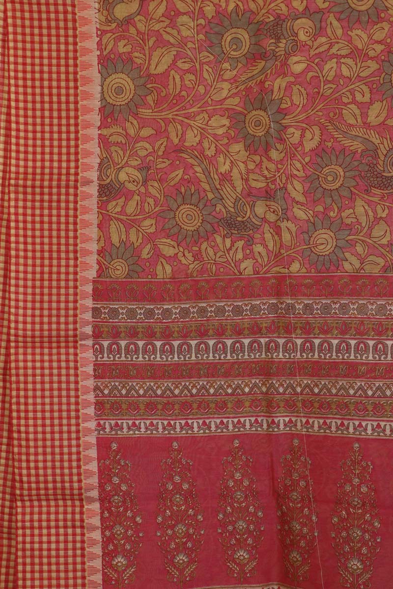 Printed Pure Cotton Saree AI207048