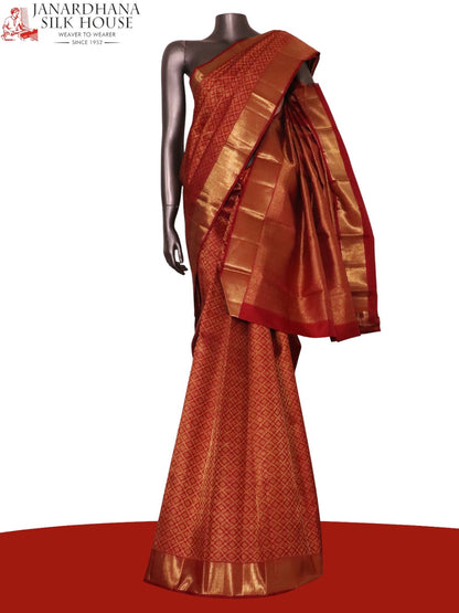 Pure Bridal Wedding Kanjeevaram Silk Saree AL211461