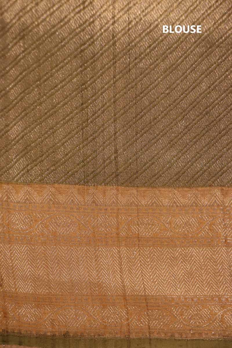 Exclusive Handloom Tussar Silk Saree AJ202608