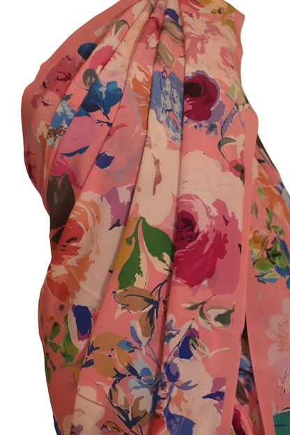 Floral Exclusive Pure Crepe Silk Saree AJ206287