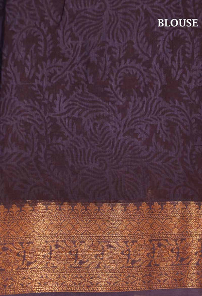 Exclusive Soft Pure Cotton Chanderi Saree AI214445