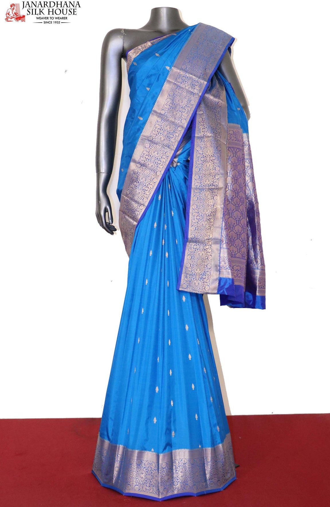 Grand Wedding Pure South Silk Saree AJ200328