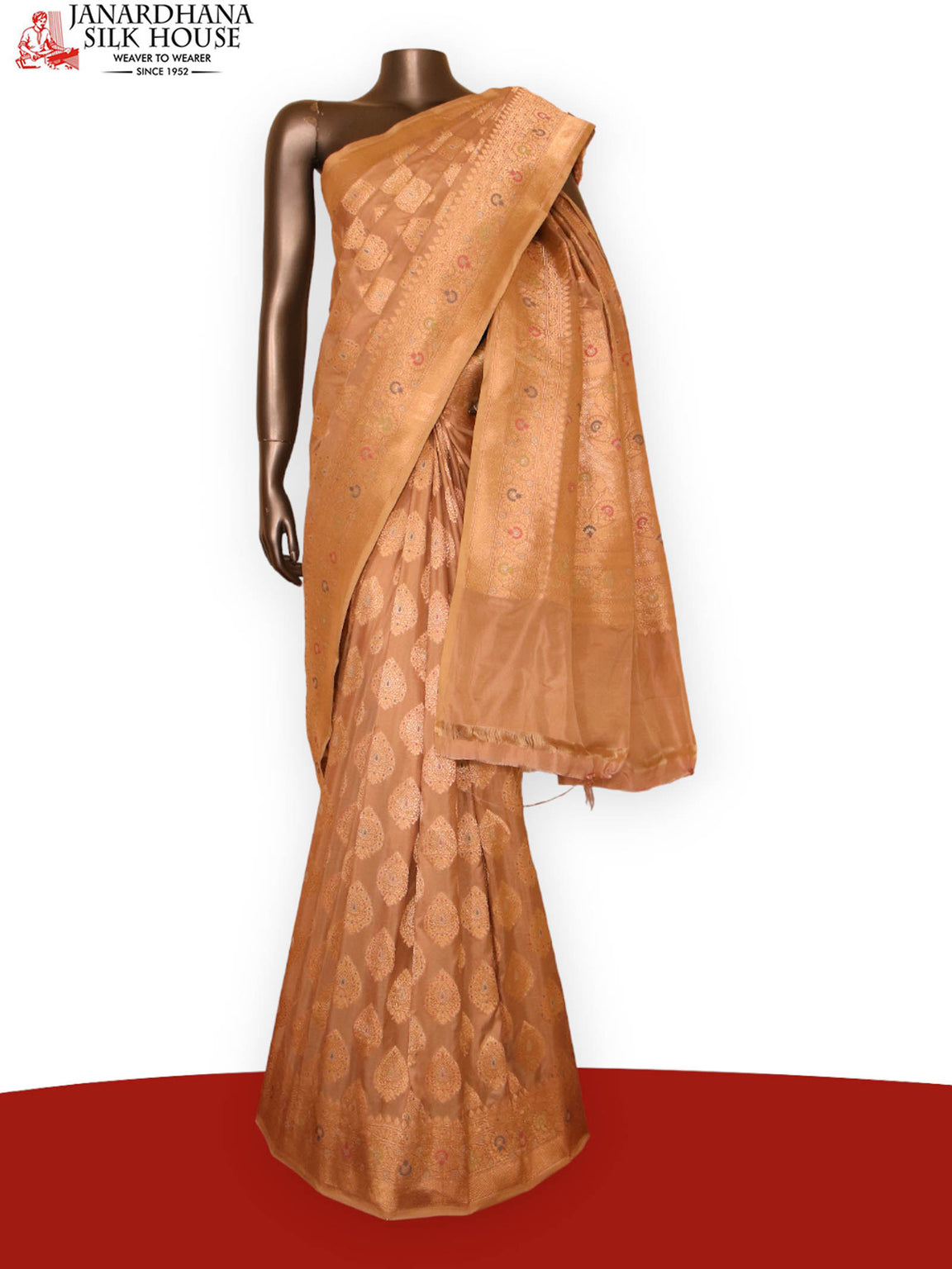 Designer Exclusive Meenakari Wedding Banarasi Silk Saree AJ202662