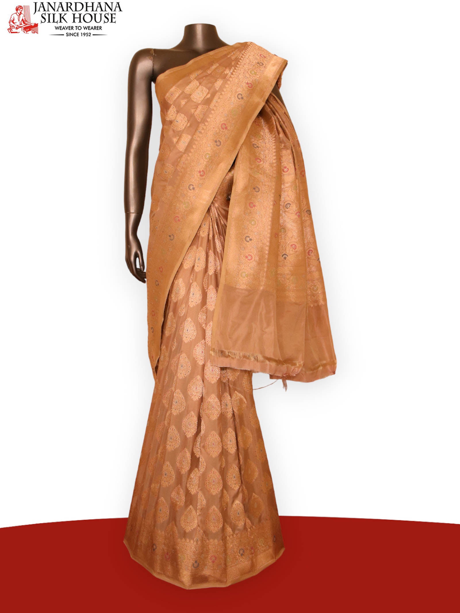 Designer Exclusive Meenakari Wedding Banarasi Silk Saree AJ202662