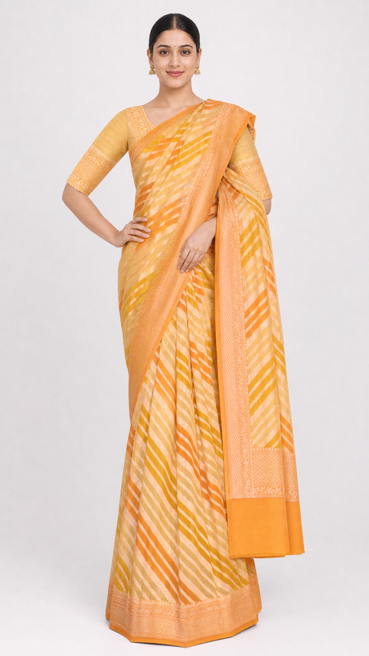 Designer Exclusive Banarasi Georgette Silk Saree AI200382