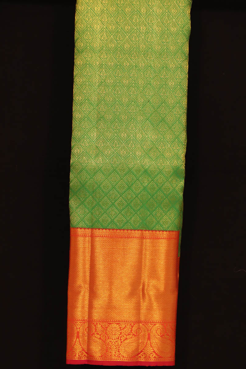 Grand Exclusive Wedding Kanjeevaram Silk Saree AG206232